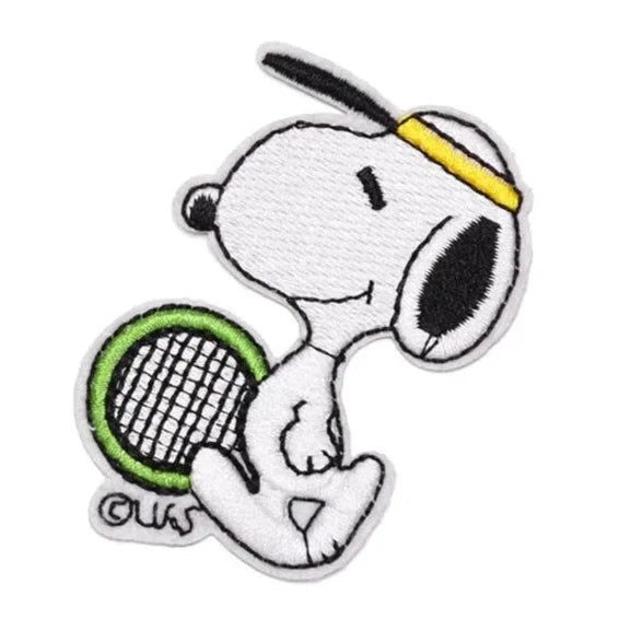 The Peanuts Movie 'Snoopy | Tennis Racket' Embroidered Patch