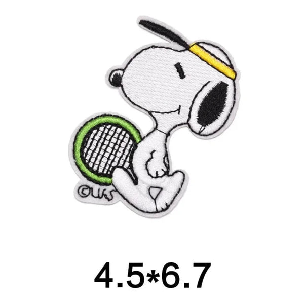 The Peanuts Movie 'Snoopy | Tennis Racket' Embroidered Patch – Little ...
