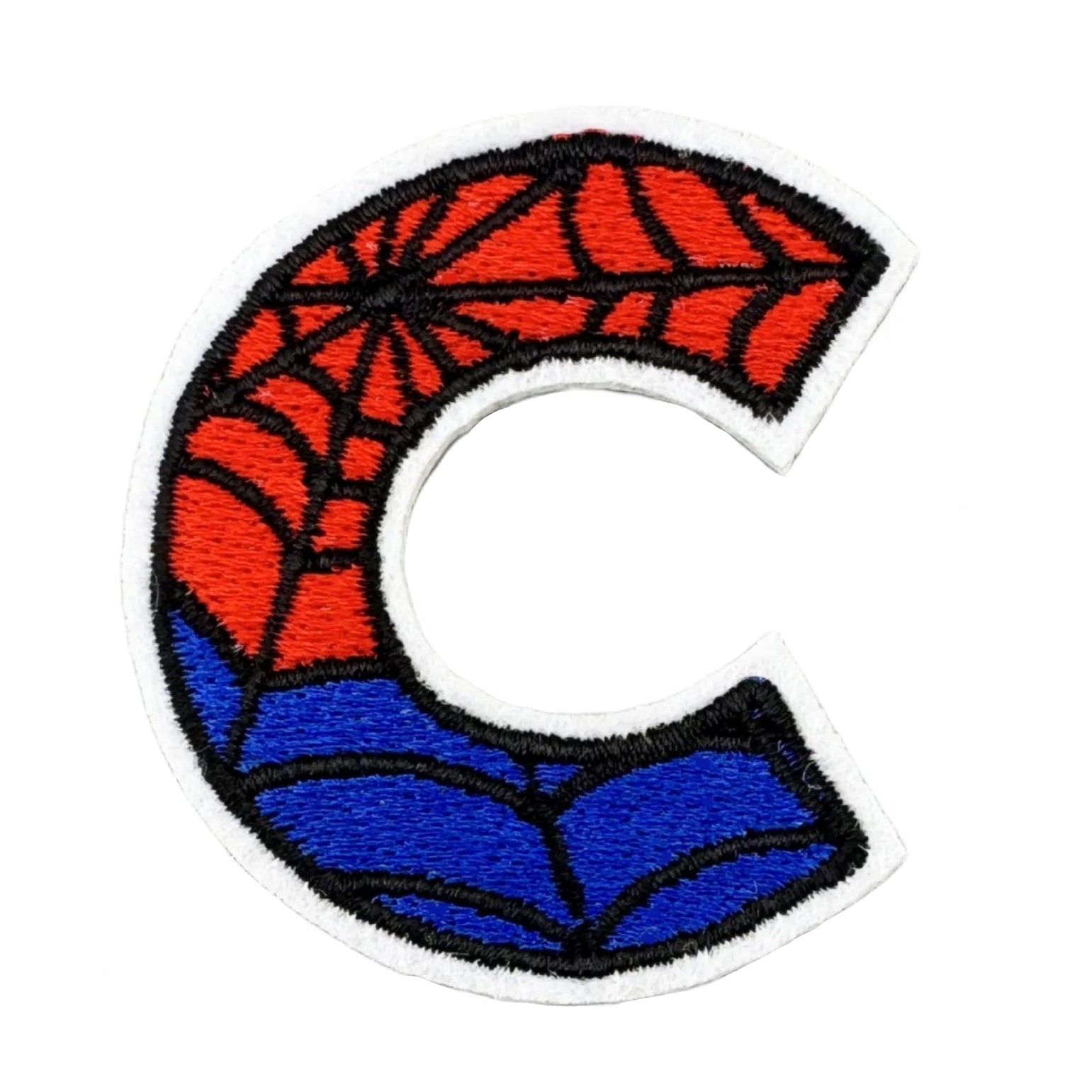 Spider-Man Letter 'Letter C' Embroidered Patch