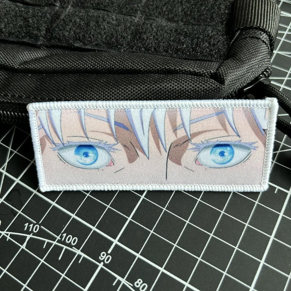 Jujutsu Kaisen 'Satoru Gojo | Staring Eyes' Embroidered Velcro Patch