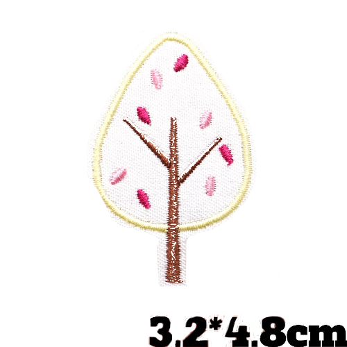 Cute 'Leaf Shaped Tree' Embroidered Patch – Little Patch Co