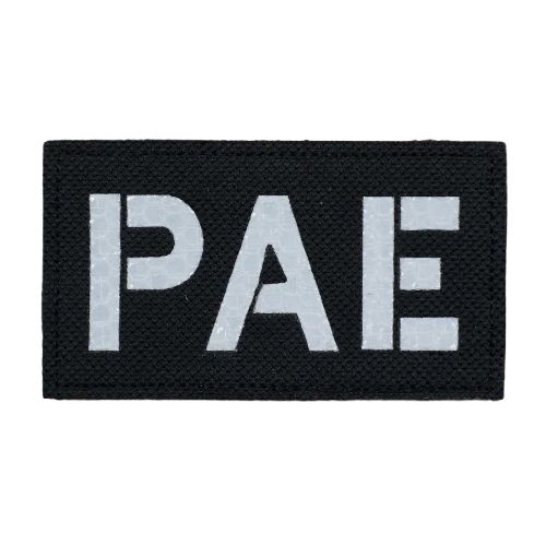 Military Tactical 'PAE | Reflective' Embroidered Velcro Patch