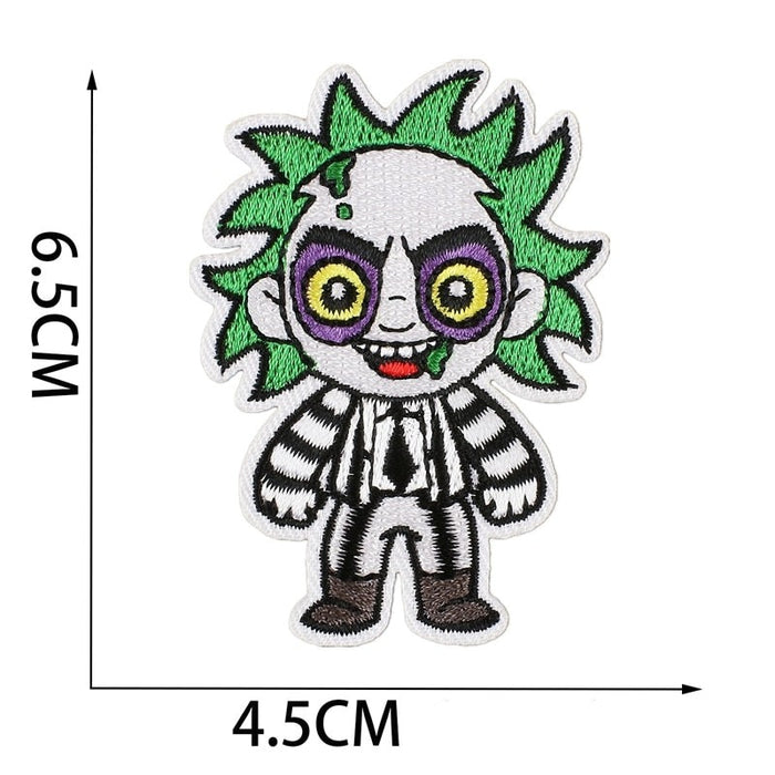 Beetlejuice 'Chibi' Embroidered Patch