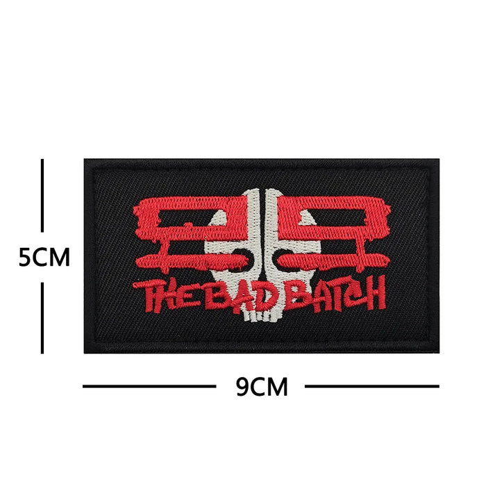 Empire and Rebellion 'The Bad Batch Logo' Embroidered Velcro Patch