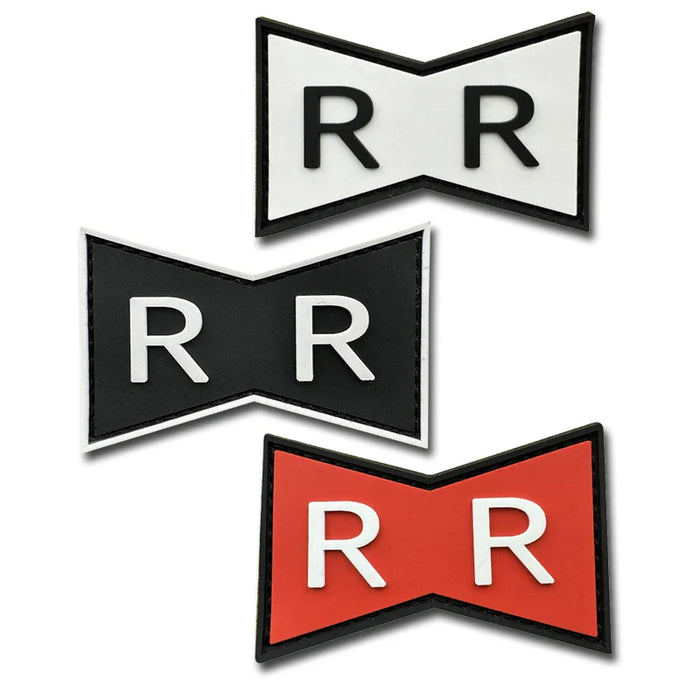 Saiyan Saga 'Red Ribbon Army Logo | Luminous' PVC Rubber Velcro Patch