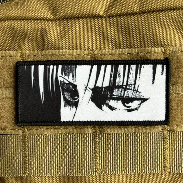 Attack on Titan 'Levi Ackerman | Sad Eyes' Embroidered Velcro Patch