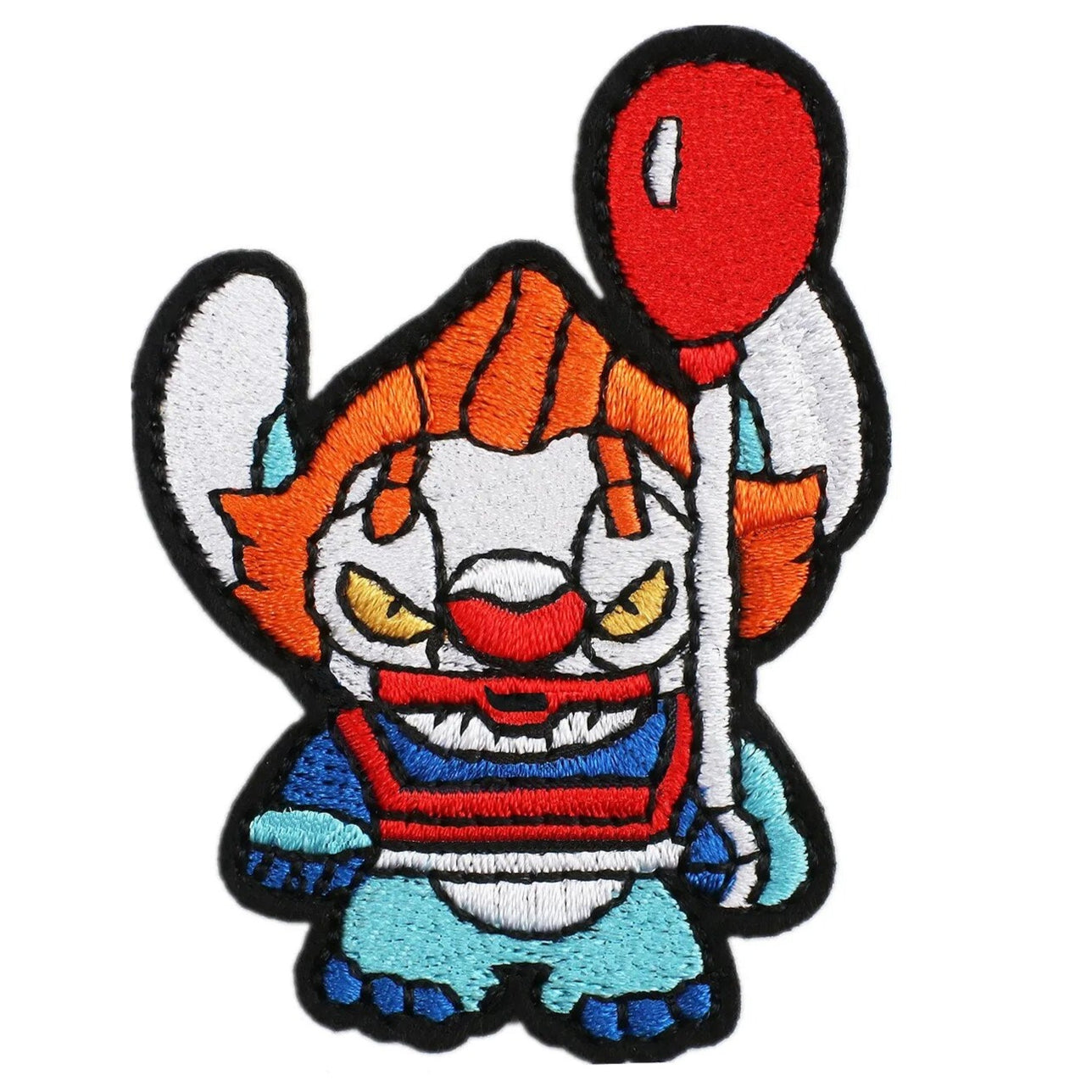 Stitch x Pennywise Embroidered Patch — Little Patch Co