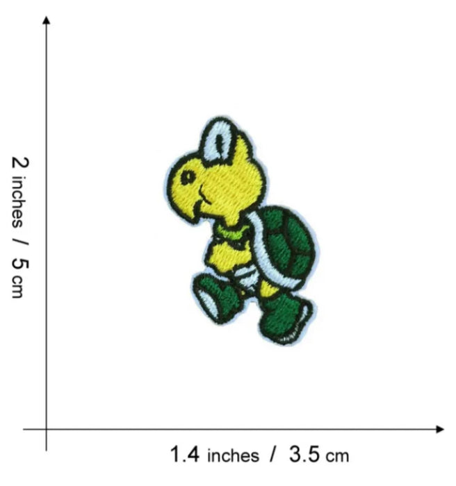 Super Mario Bros. 'Green Koopa | Walking' Embroidered Patch