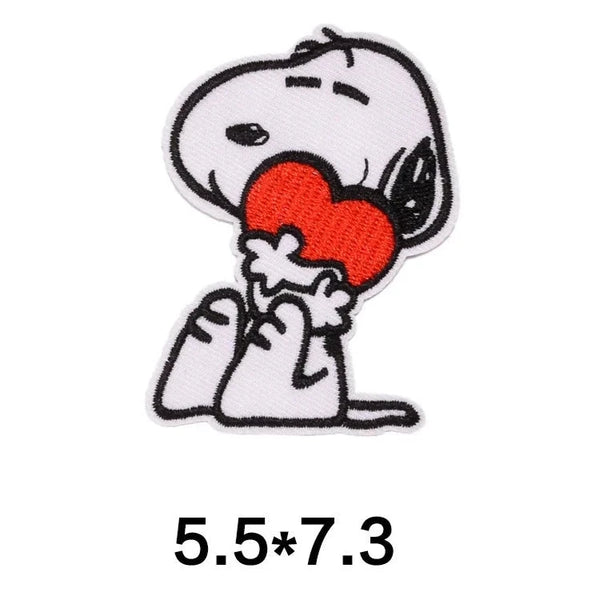 The Peanuts Movie 'Snoopy | Heart' Embroidered Patch