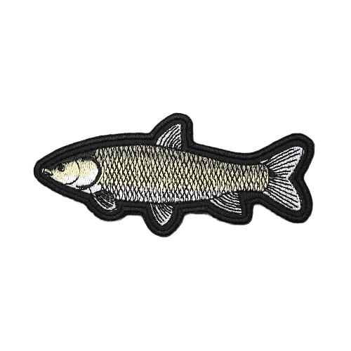 Fish 'Common Bleak' Embroidered Velcro Patch