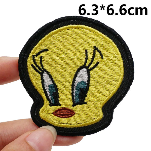 Tweety Bird 'Head' Embroidered Patch