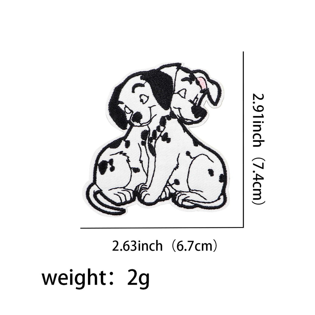 101 Dalmatians ‘Loving Dog' Embroidered Patch