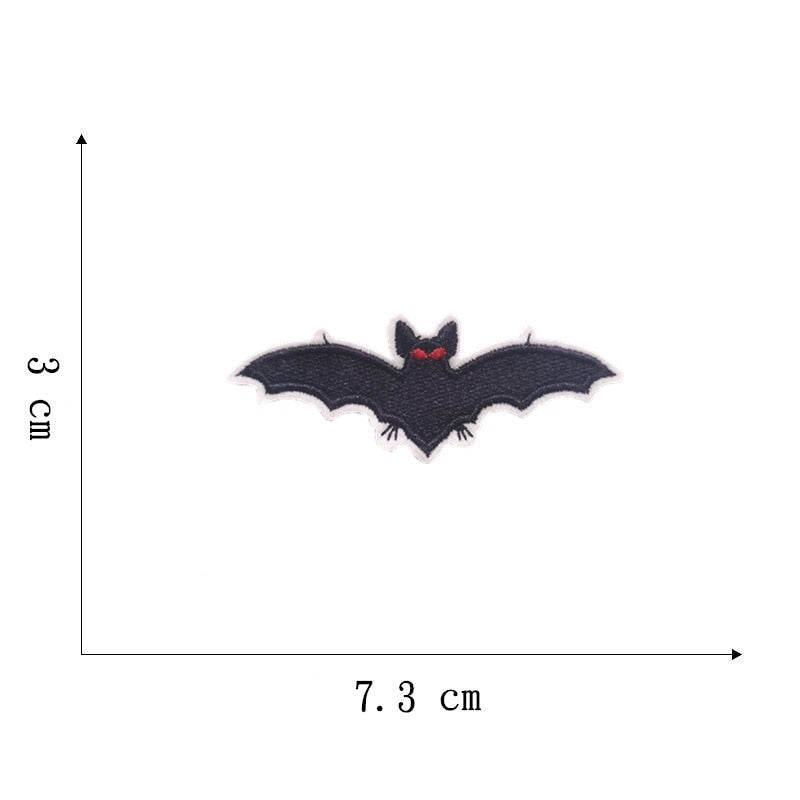 The Nightmare Before Christmas 'Bat' Embroidered Patch