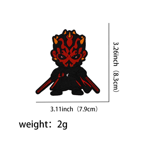 Empire and Rebellion 'Chibi Darth Maul' Embroidered Patch