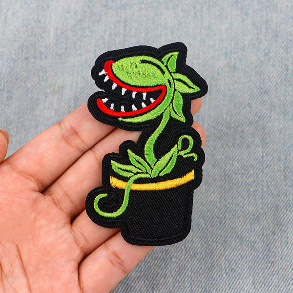 Plants vs. Zombies 'Potted Chomper' Embroidered Patch