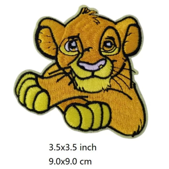 The Lion King 'Simba | Staring' Embroidered Patch