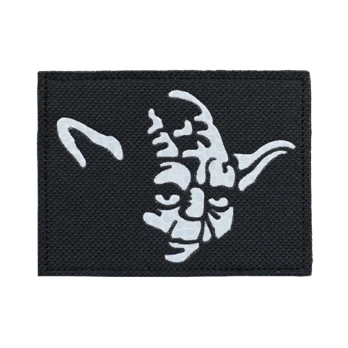 Star Wars 'Yoda Head | Reflective' Embroidered Velcro Patch