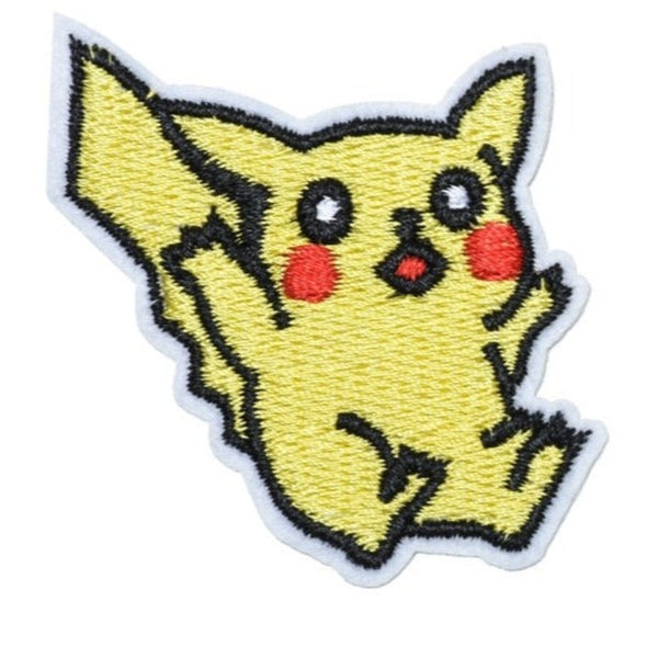 Pocket Monster 'Sliding Pikachu 2.0' Embroidered Patch