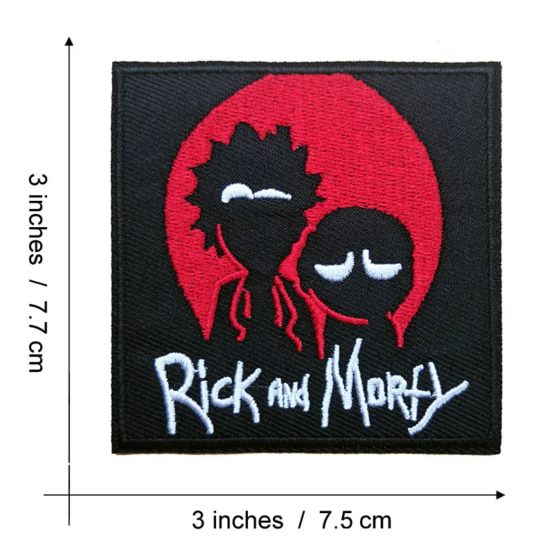 Rick and Morty 'Halloween | Square' Embroidered Patch