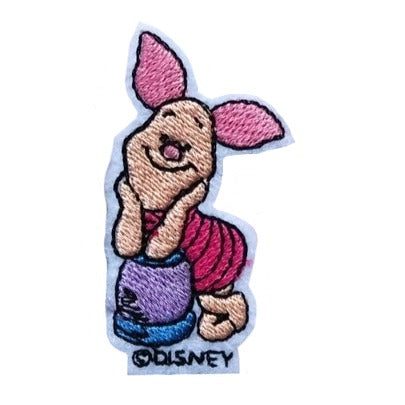 Christopher Robin 'Piglet | Posing' Embroidered Patch