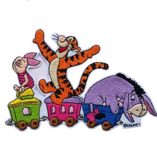 Christopher Robin 'Piglet-Tigger-Eeyore | Joyride' Embroidered Patch