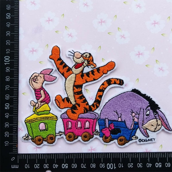 Christopher Robin 'Piglet-Tigger-Eeyore | Joyride' Embroidered Patch