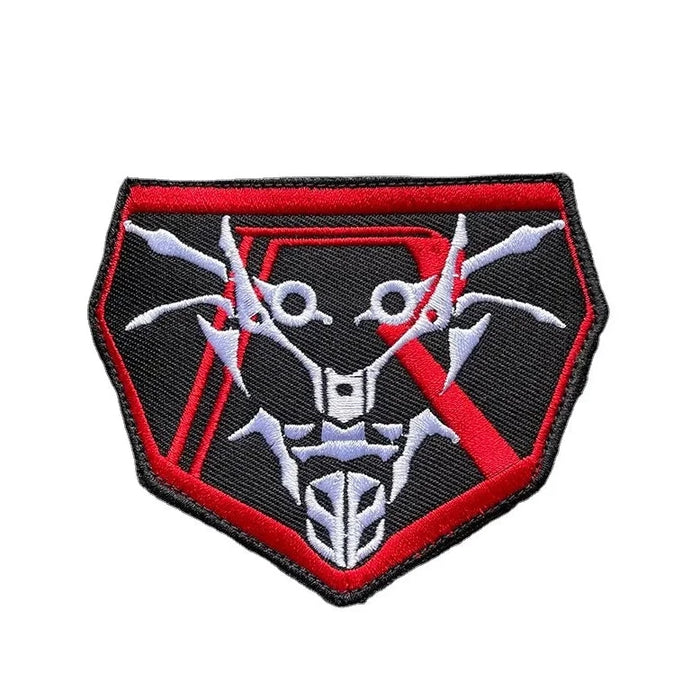 Kamen Rider 'Mask' Embroidered Velcro Patch