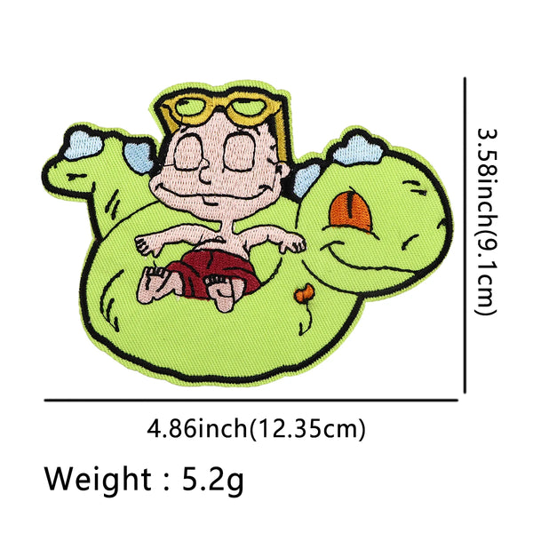 Rugrats 'Tommy Pickles | Sunbathing' Embroidered Patch