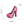 Load image into Gallery viewer, Malibu Dreams &#39;Pink Stiletto Heel&#39; Embroidered Patch
