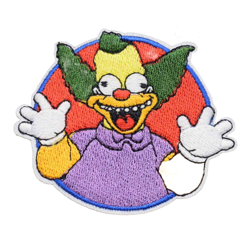 Springfield 'Krusty the Clown' Embroidered Patch