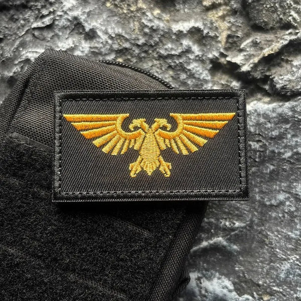 Top Gun 'Double Headed Eagle' Embroidered Velcro Patch