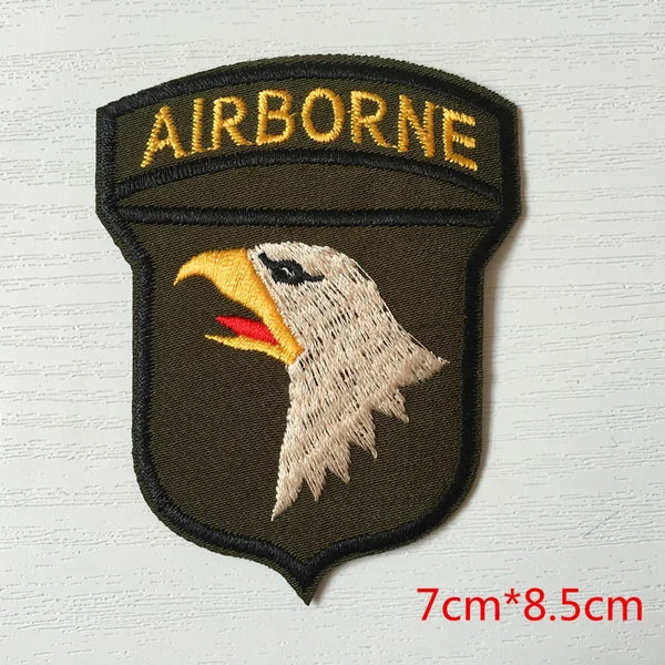 Military Tactical '101st Airborne Logo | Right' Embroidered Patch