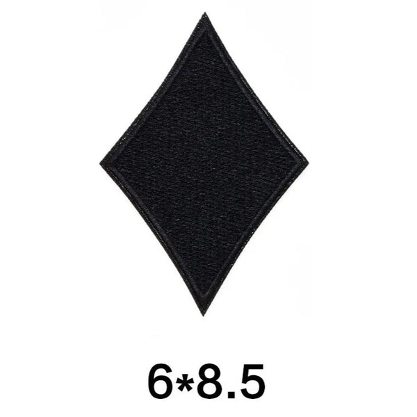 Playing Card Symbol 'Diamond' Embroidered Patch