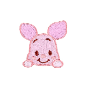 Christopher Robin 'Piglet | Peeking' Embroidered Patch