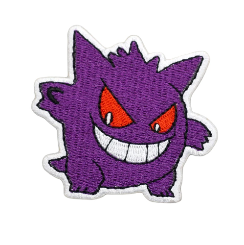 Pokemon 'Gengar | Grinning' Embroidered Velcro Patch
