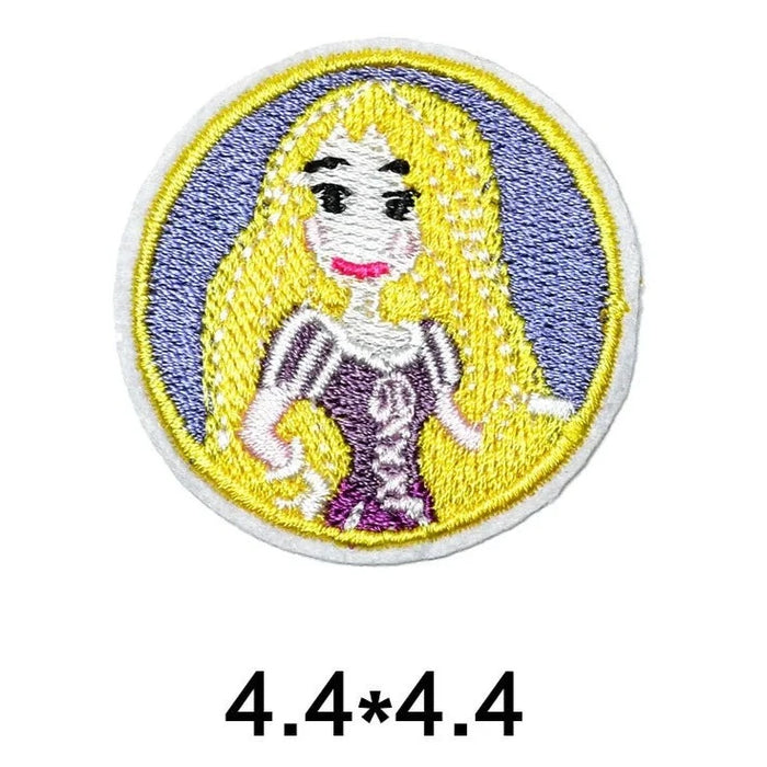 Rapunzel 'Round' Embroidered Patch