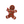 Load image into Gallery viewer, Christmas &#39;Gingerbread Man&#39; Embroidered Patch
