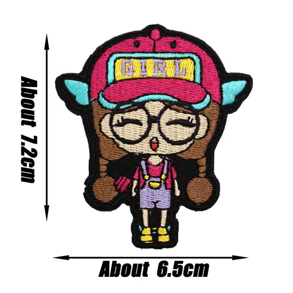 Dr. Slump 'Arale | Standing' Embroidered Patch