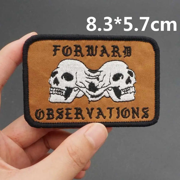 Forward Observations 'Skulls' Embroidered Patch