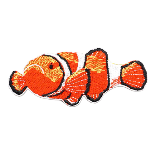 Clownfish Embroidered Velcro Patch