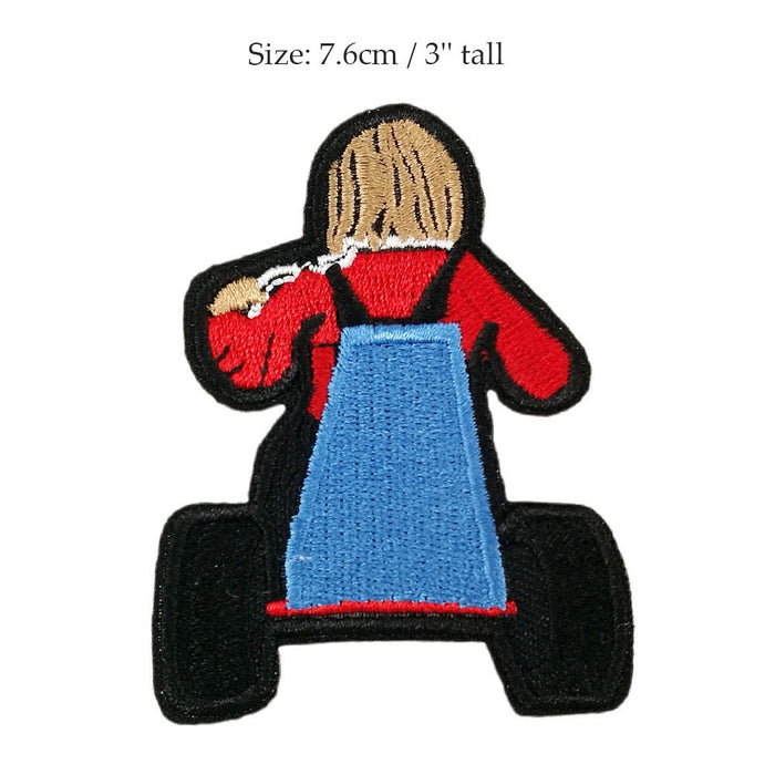 The Shining 'Danny | Riding Big Wheel Tricycle' Embroidered Patch