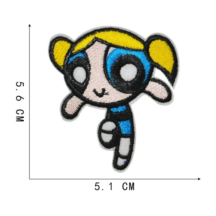 The Powerpuff Girls 'Bubbles | 3.0' Embroidered Patch