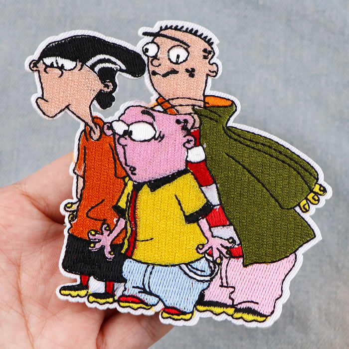 Ed, Edd n Eddy 'The Trio | Surprised' Embroidered Patch