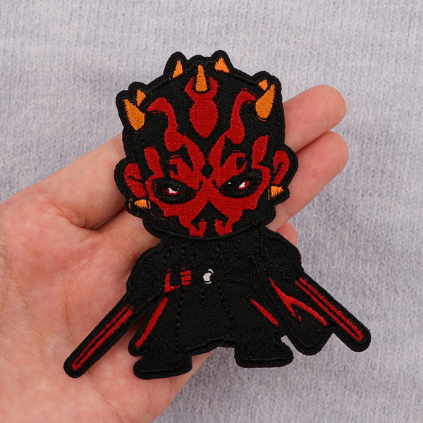 Empire and Rebellion 'Chibi Darth Maul' Embroidered Patch