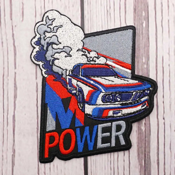 Power Vehicle Embroidered Patch