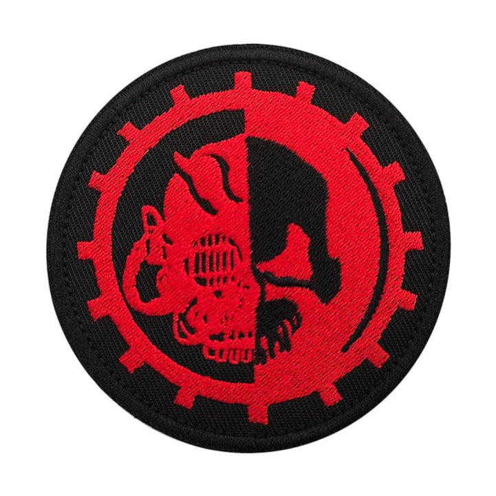 Warhammer 'Adeptus Mechanicus' Embroidered Velcro Patch
