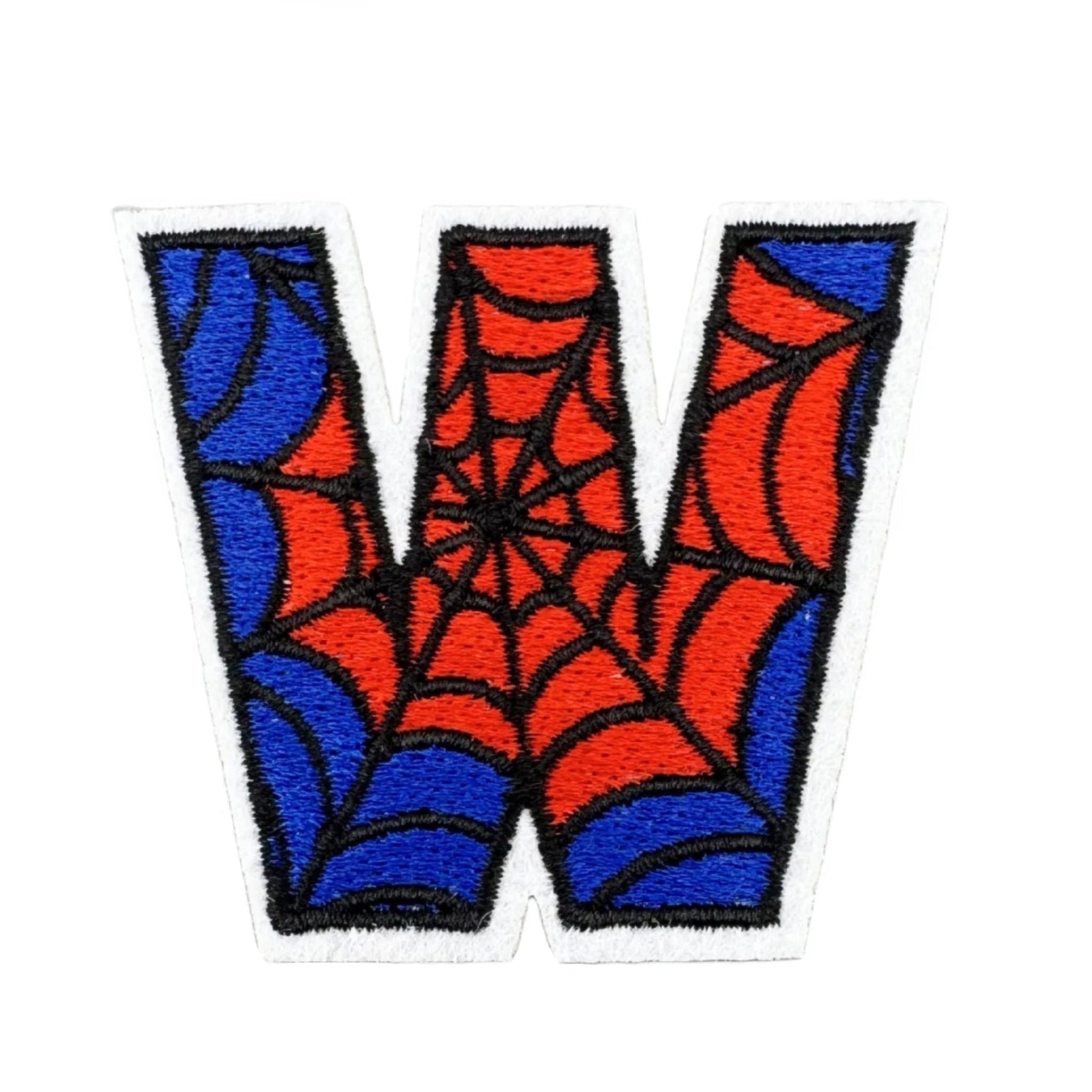 Spider-Man Letter 'Letter W' Embroidered Patch