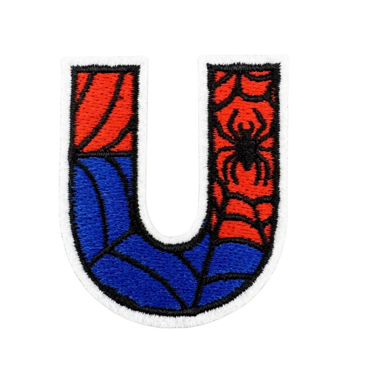 Spider-Man Letter 'Letter U' Embroidered Patch