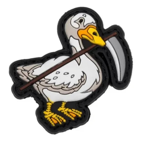 Goose 'Scythe' PVC Rubber Velcro Patch