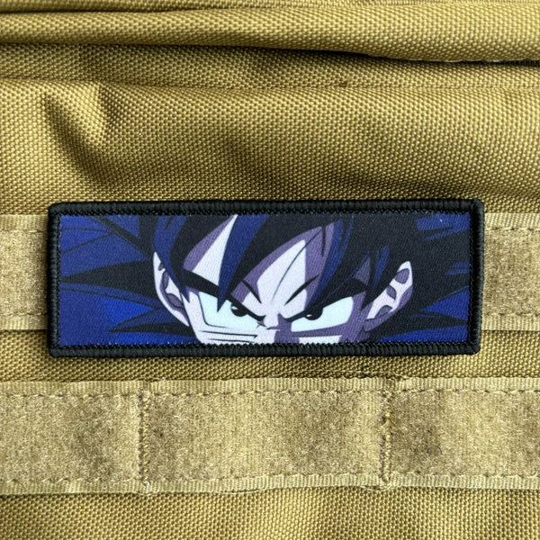 Saiyan Saga 'Goku | Fierce Eyes' Embroidered Velcro Patch